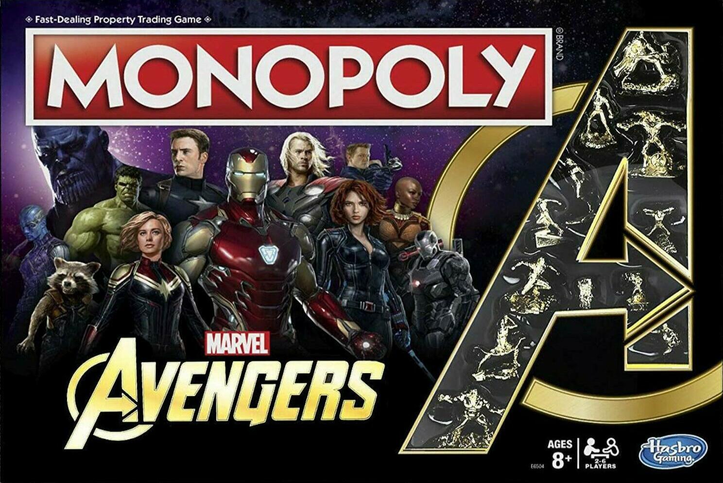 Monopoly: Avengers 2019 Cover