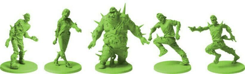 Zombicide: Box of Zombies Set #2 - Toxic Crowd Figurines