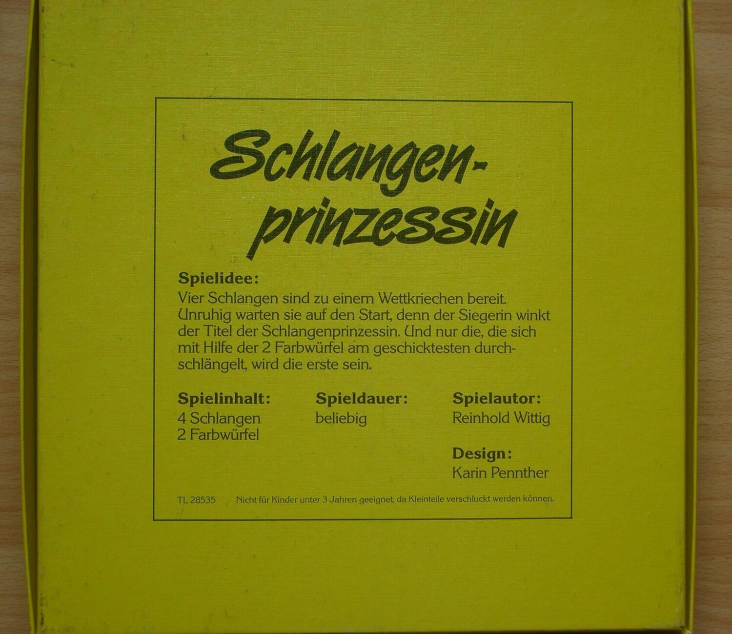 Schlangen-Prinzessin Back