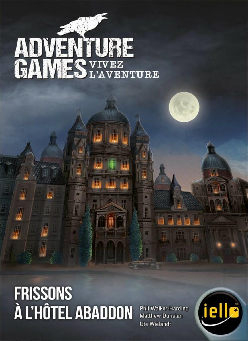 Adventure Games: Frissons à l'Hôtel Abaddon Cover