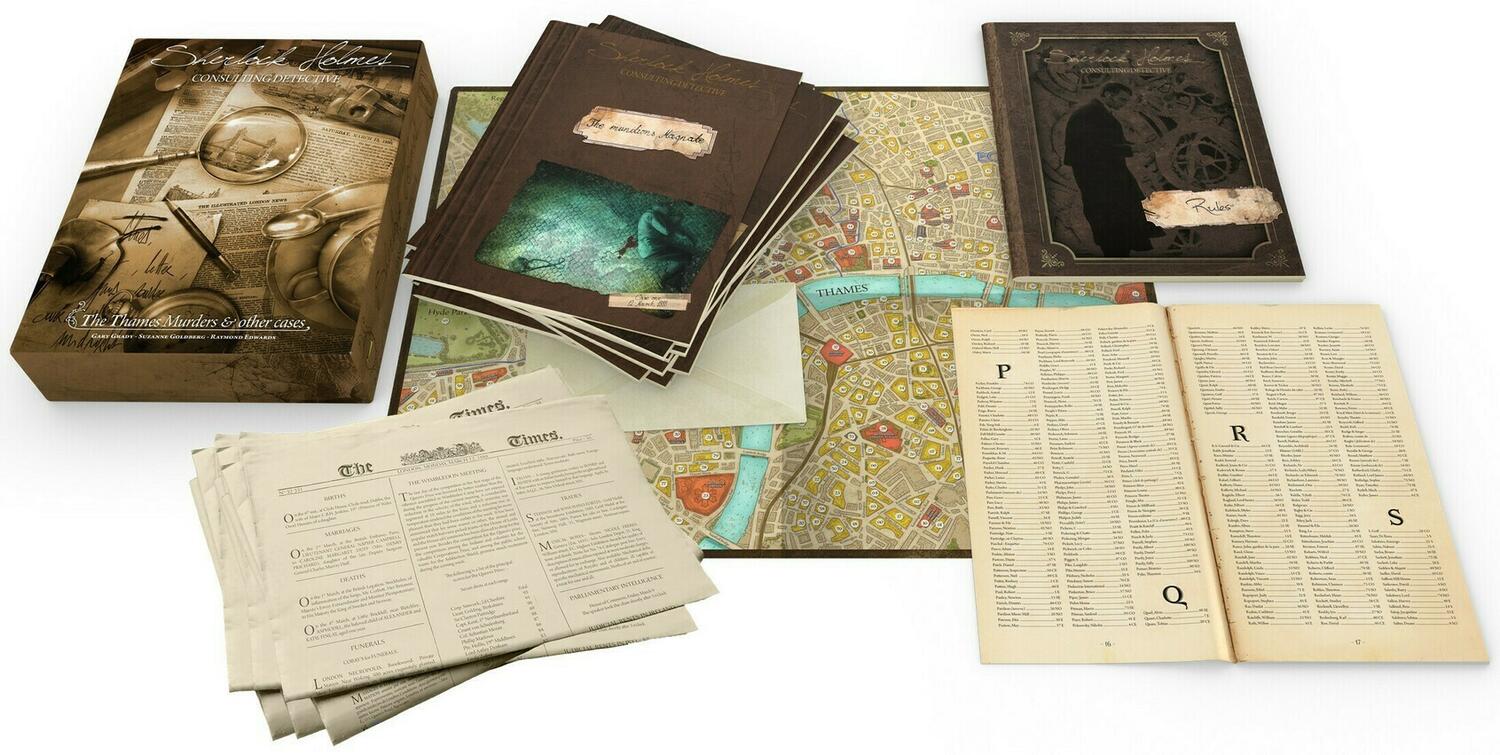 Sherlock Holmes: Consulting Detective - The Thames Murders & Other Cases Eclate