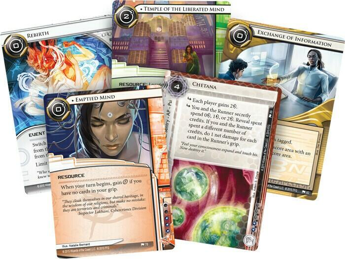 Android: Netrunner - L'Esprit Libéré Cartes
