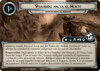 Le Seigneur des Anneaux: Le Jeu de Cartes - Les Terres Sauvages du Rhovanion Carte