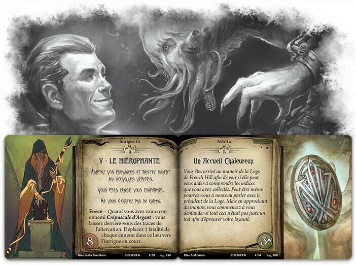 Horreur à Arkham: Le Jeu de Cartes - Pour le Bien Commun Artwork