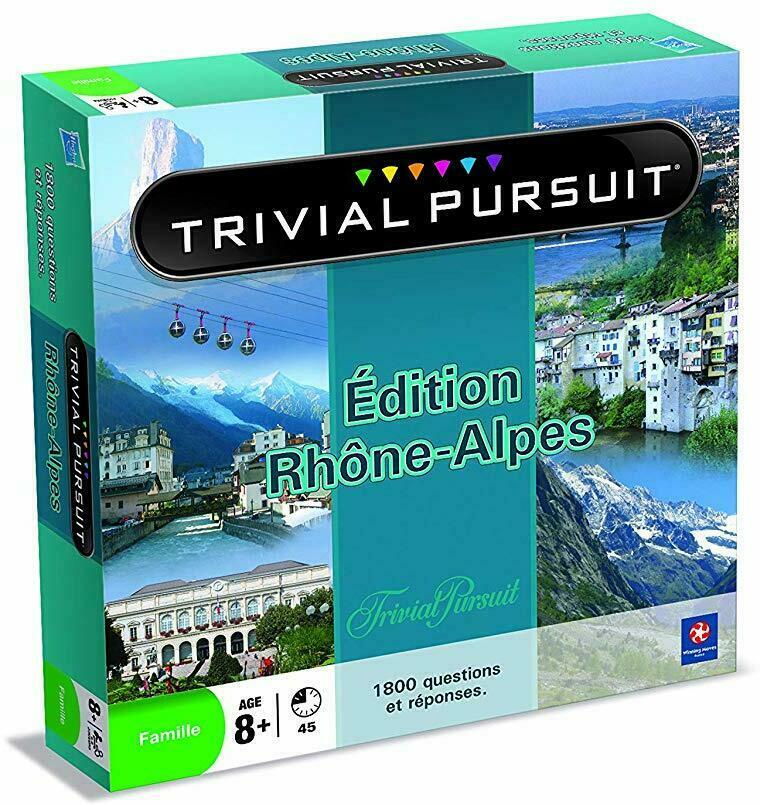 Trivial Pursuit: Édition Rhône-Alpes Cover 3d
