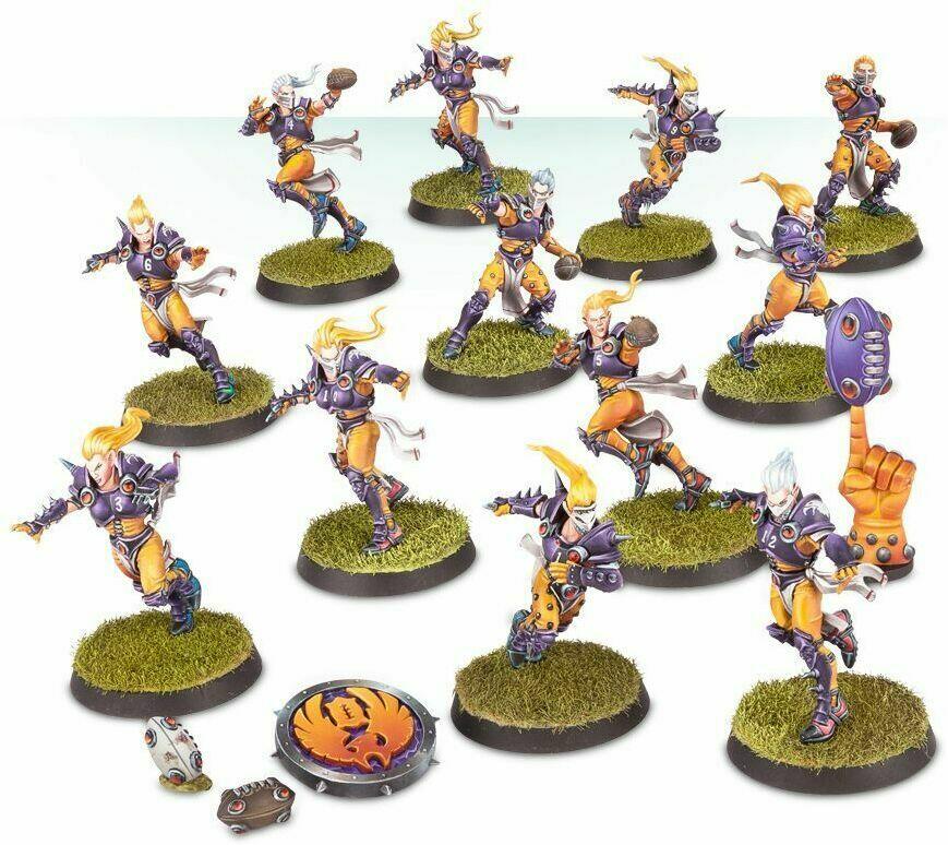 Blood Bowl: The Game of Fantasy Football - The Elfheim Eagles Figurines