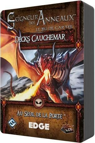 Le Seigneur des Anneaux: Le Jeu de Cartes - Deck Cauchemar - Au Seuil de la Porte Cover 3d