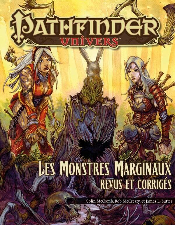 Pathfinder: Univers - Les Monstres Marginaux Revus et Corrigés Cover