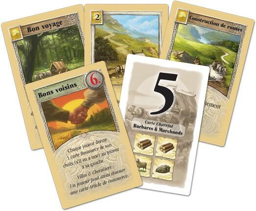 Catan: Barbares & Marchands 2018 Cartes