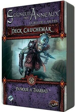 Le Seigneur des Anneaux: Le Jeu de Cartes - Deck Cauchemar - Panique à Tharbad Cover 3d