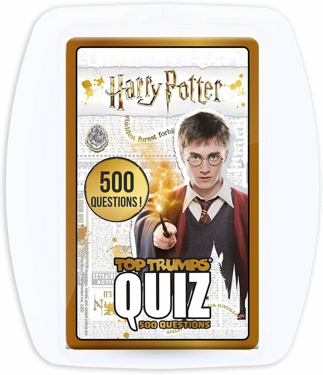 Top Trumps: Quiz - Harry Potter Cover 3d