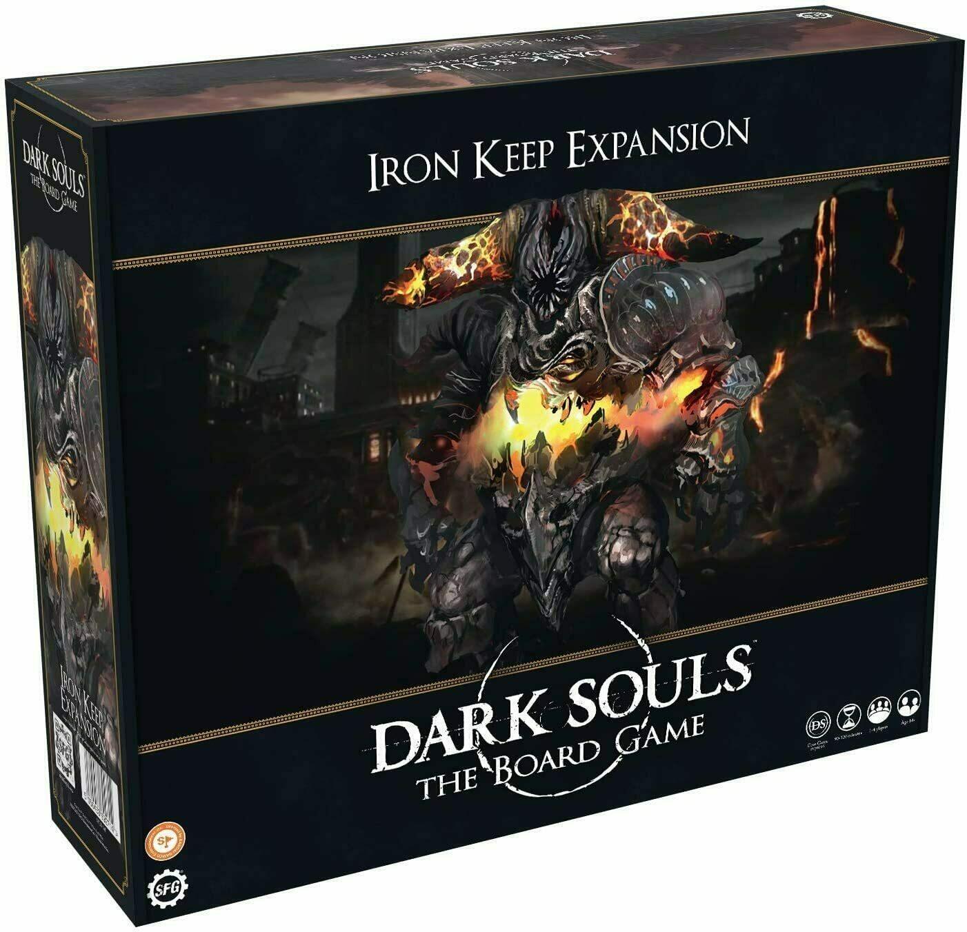 Dark Souls: The Board Game - Iron Keep Cover 3d