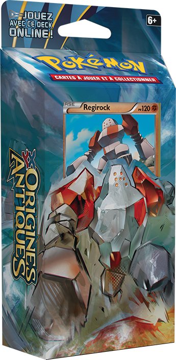 Pokémon XY: Origines Antiques - Regirock Cover transparent