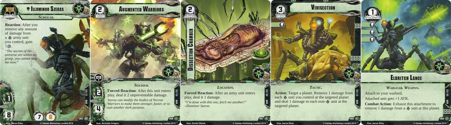 Warhammer 40,000: Conquest - En Quête de Vérité Cartes