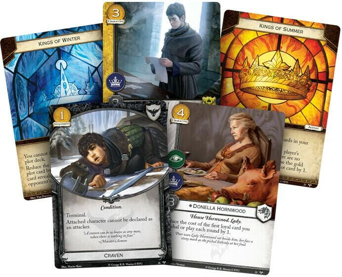 Le Trône de Fer: Le Jeu de Cartes - Appel aux Armes Cartes