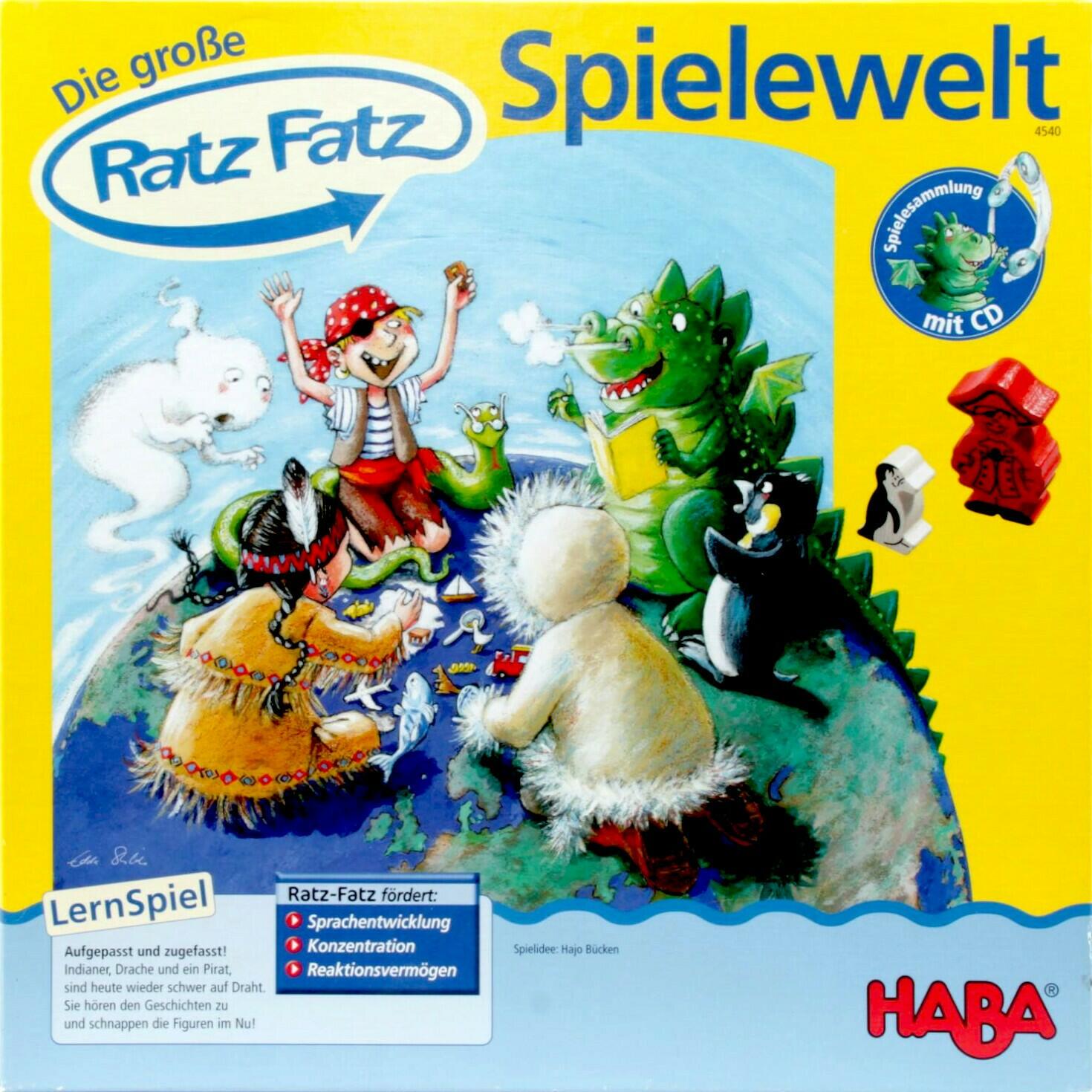 Die große: Ratz Fatz - Spielewelt Cover