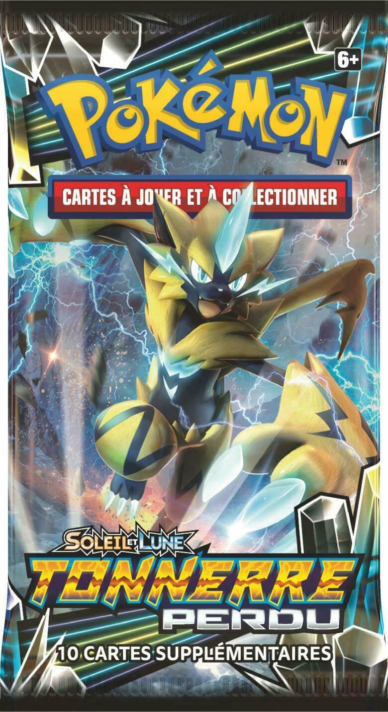 Pokémon Soleil et Lune: Tonnerre Perdu - Booster Cover