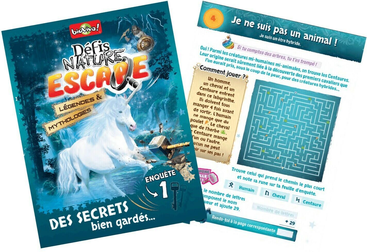 Défis Nature: Escape - Légendes & Mythologies Eclate