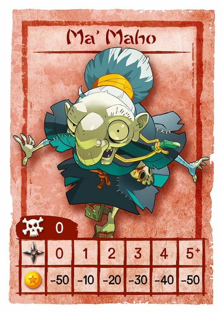 Shinobi WAT-AAH ! Carte