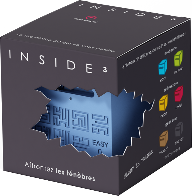 Inside 3: Easy (Bleu) Cover Transparent