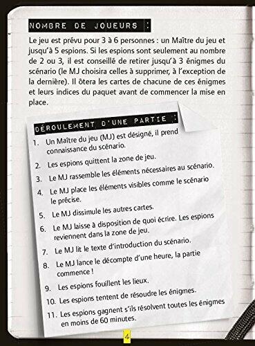 Escape Box: Espion Carte