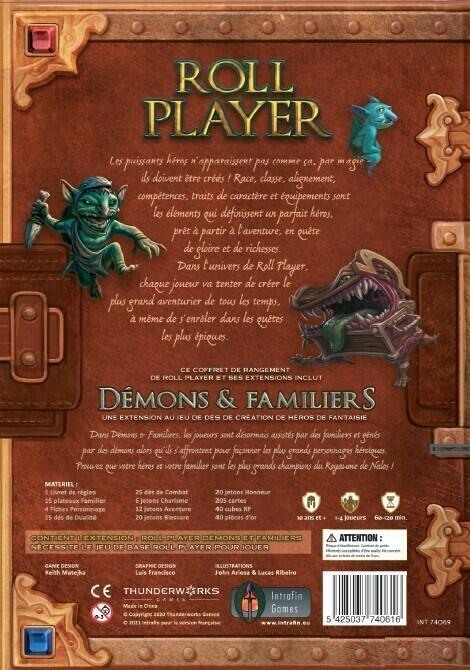 Roll Player: Démons et Familiers Back
