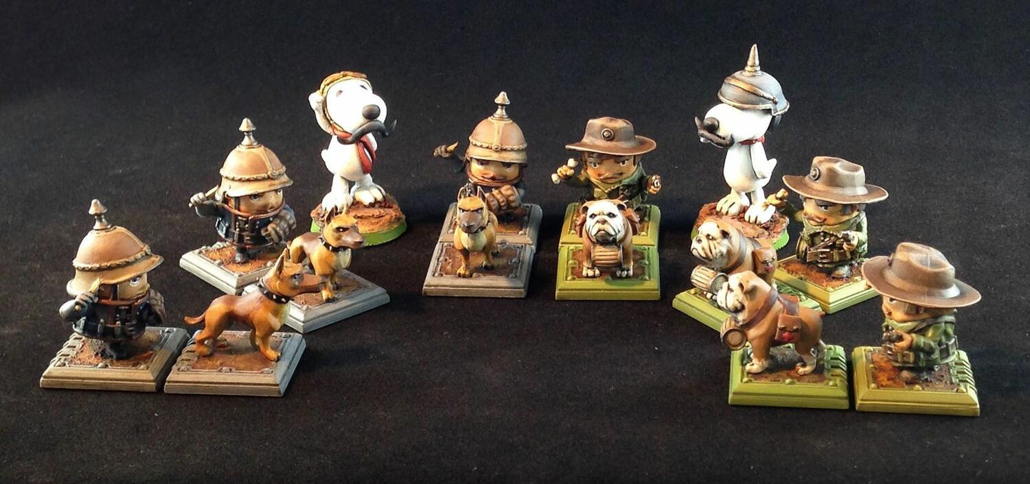 Rivet Wars: Front de l'Est Figurines