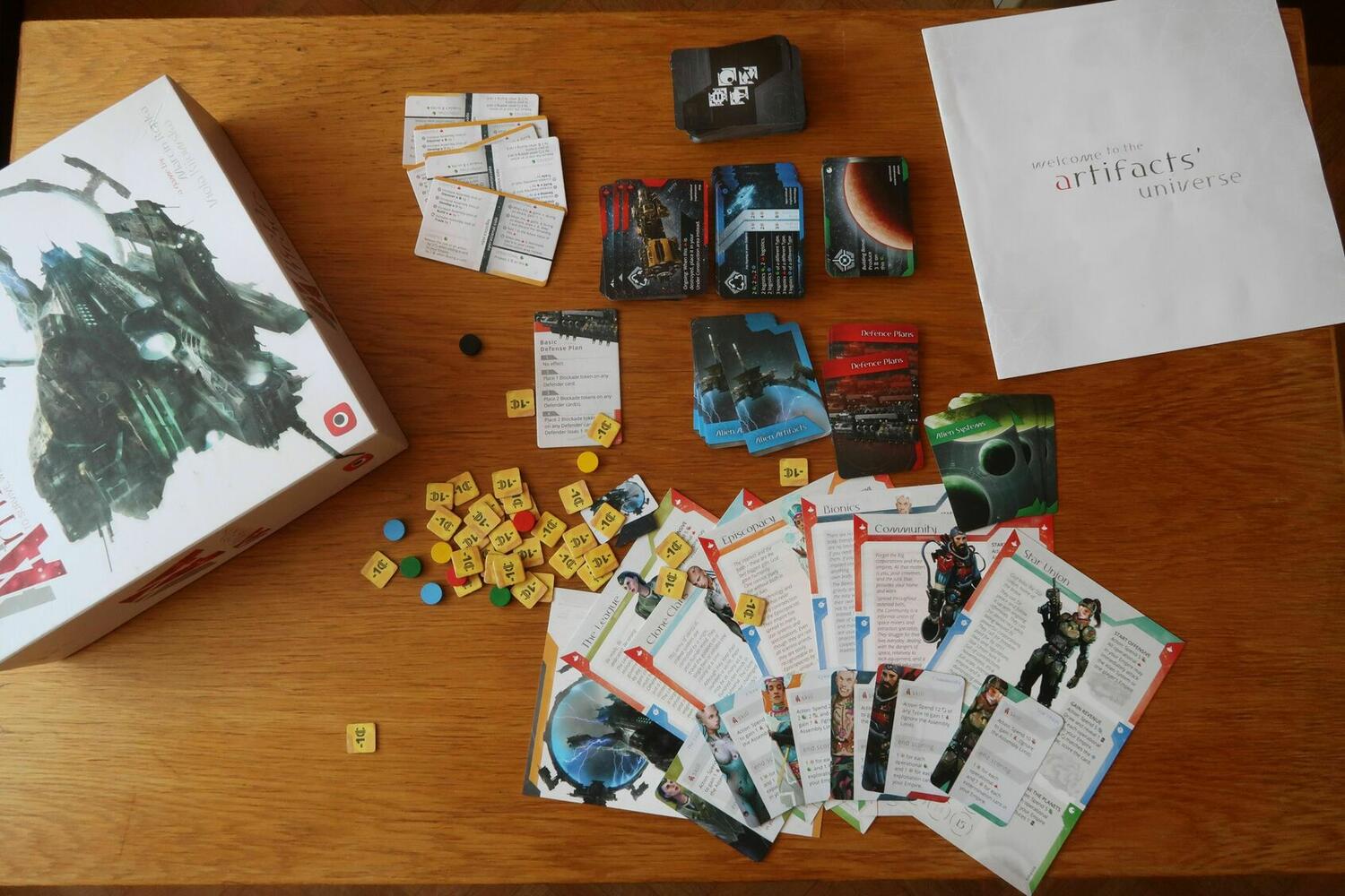 Alien Artifacts Eclate