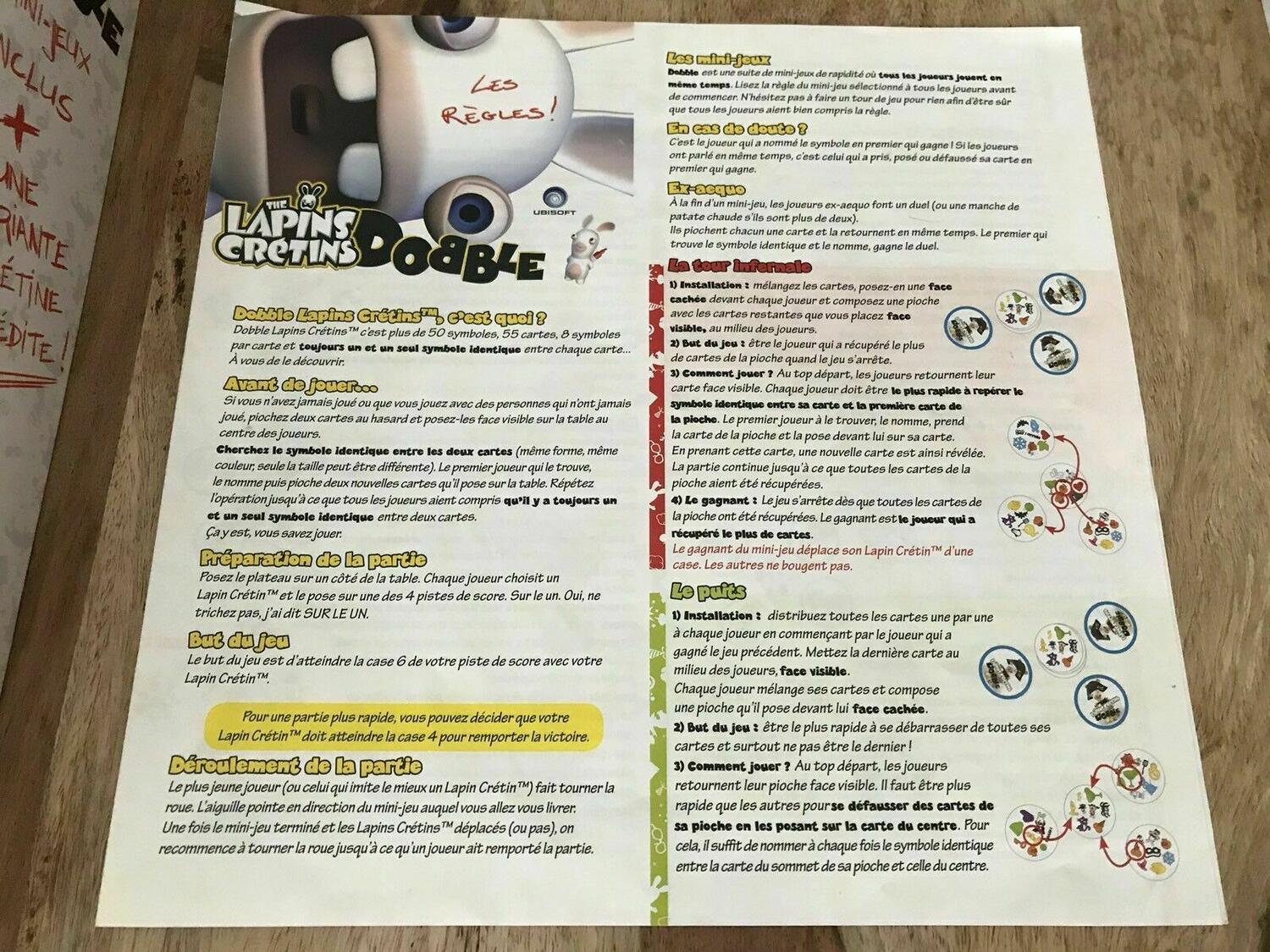 Dobble: The Lapins Crétins Règle