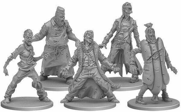 Zombicide: Box of Zombies Set #9 - VIP #1 - Very Infected People Figurines