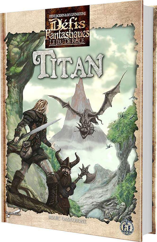 Défis Fantastiques: Le Jeu de Rôle - Titan Cover 3d