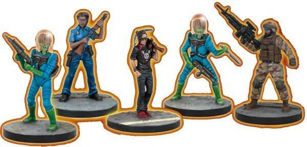Mars Attacks - Le Jeu Figurines