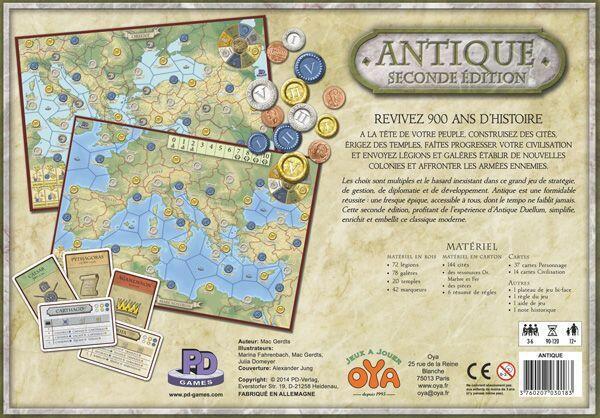 Antique: Seconde Édition Back