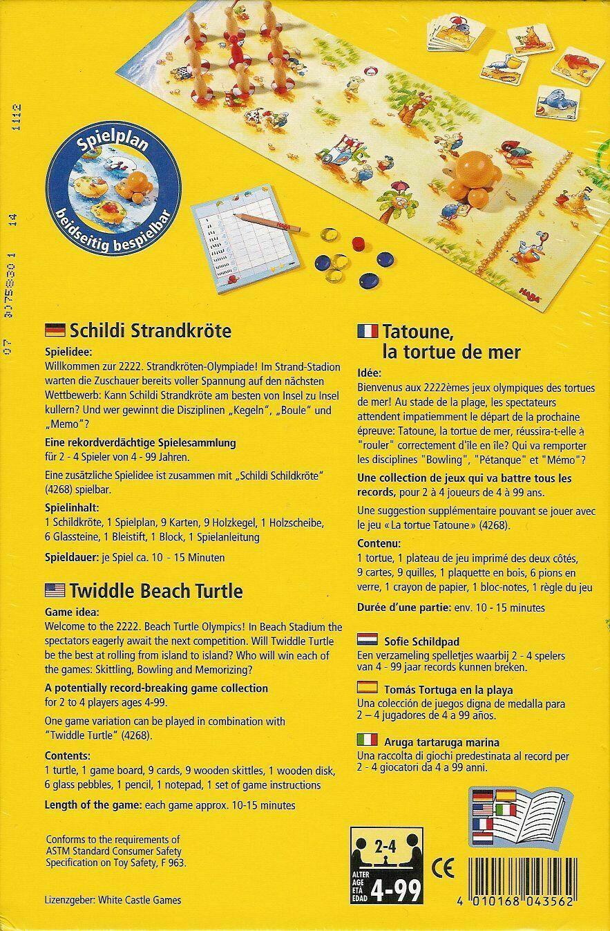 Schildi Strandkröte Back