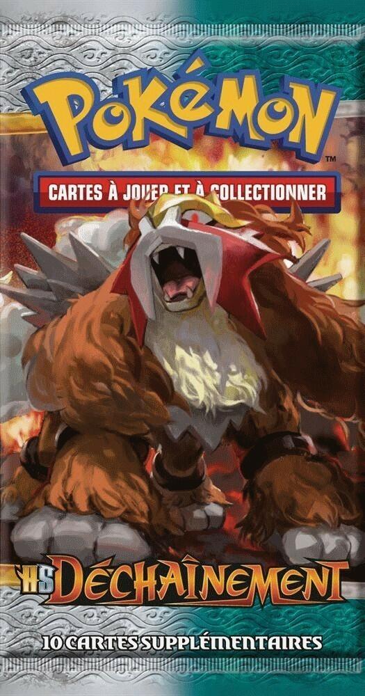 Pokémon: HeartGold & SoulSilver - HS Déchaînement - Booster Cover