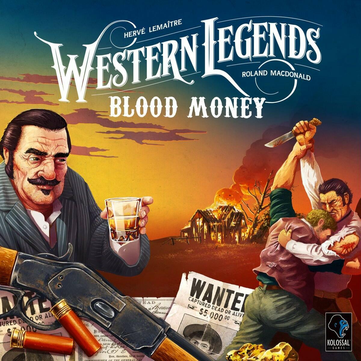 Western Legends: Blood Money Cover