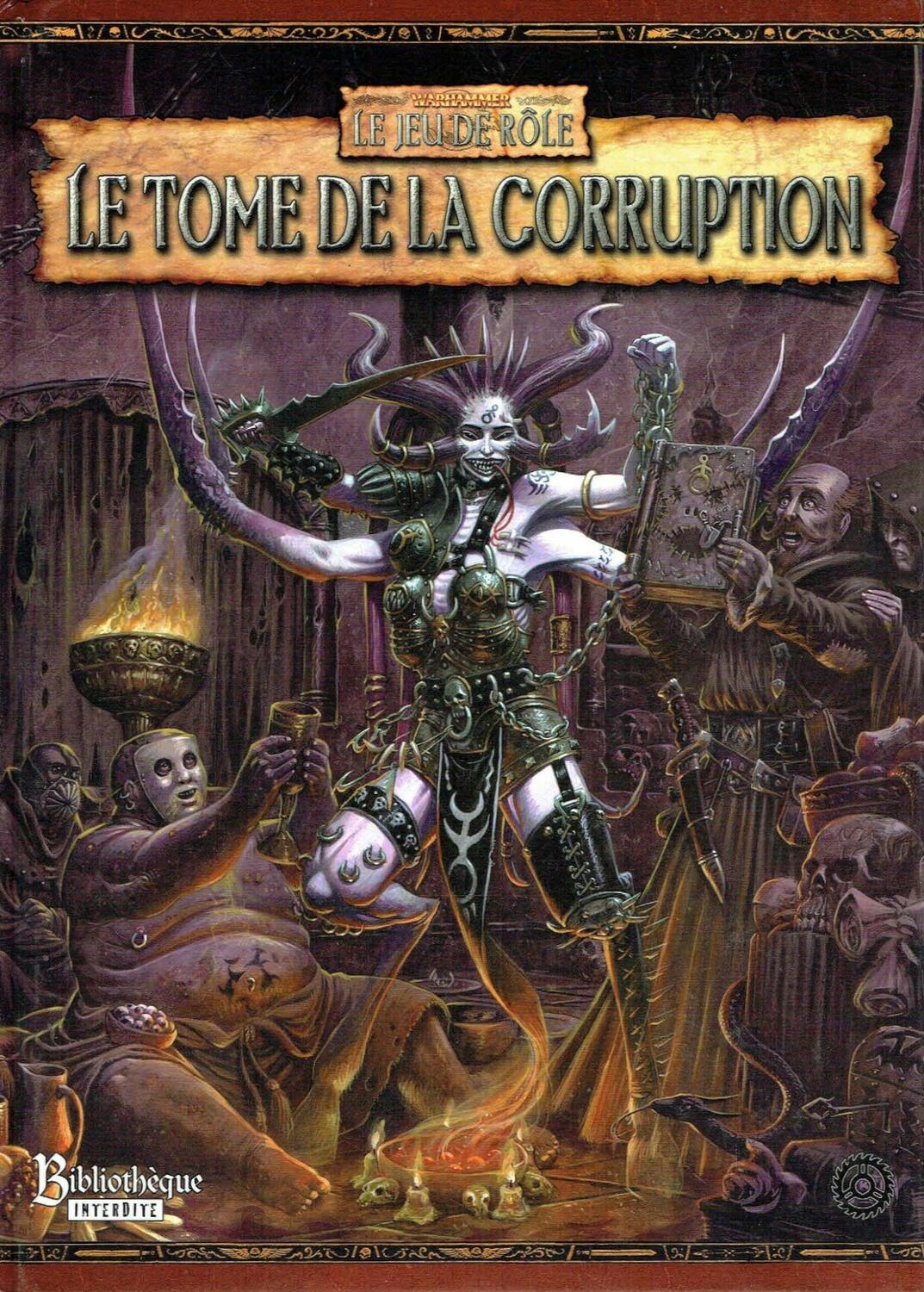 Warhammer: Le Jeu de Rôle - Le Tome de la Corruption Cover