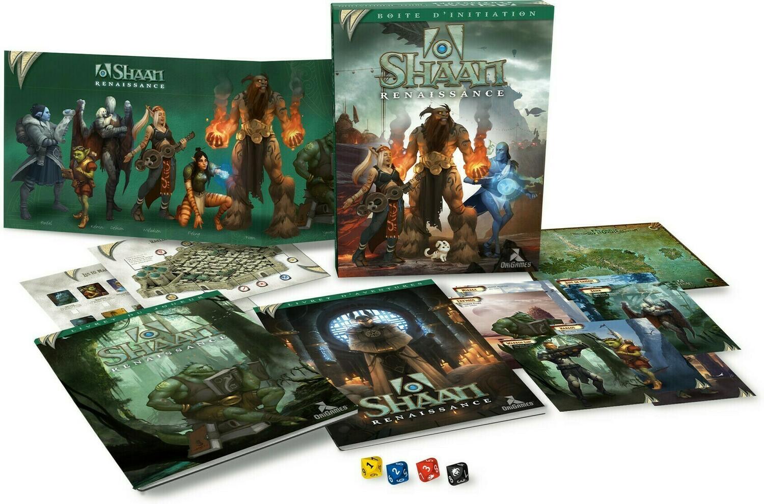 Shaan: Renaissance - Boîte d'Initiation Eclate