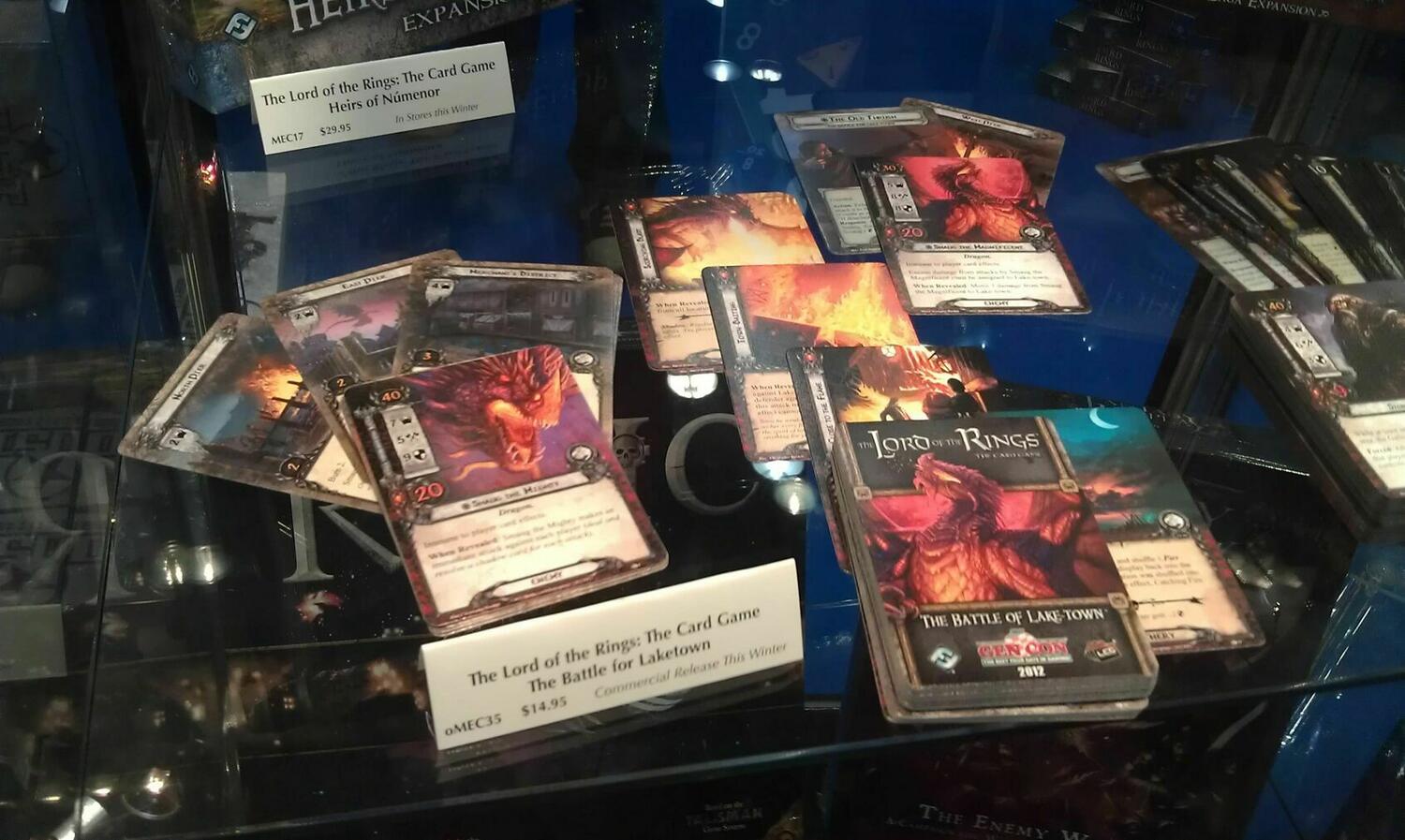 Le Seigneur des Anneaux: Le Jeu de Cartes - La Bataille de la Ville du Lac Eclate