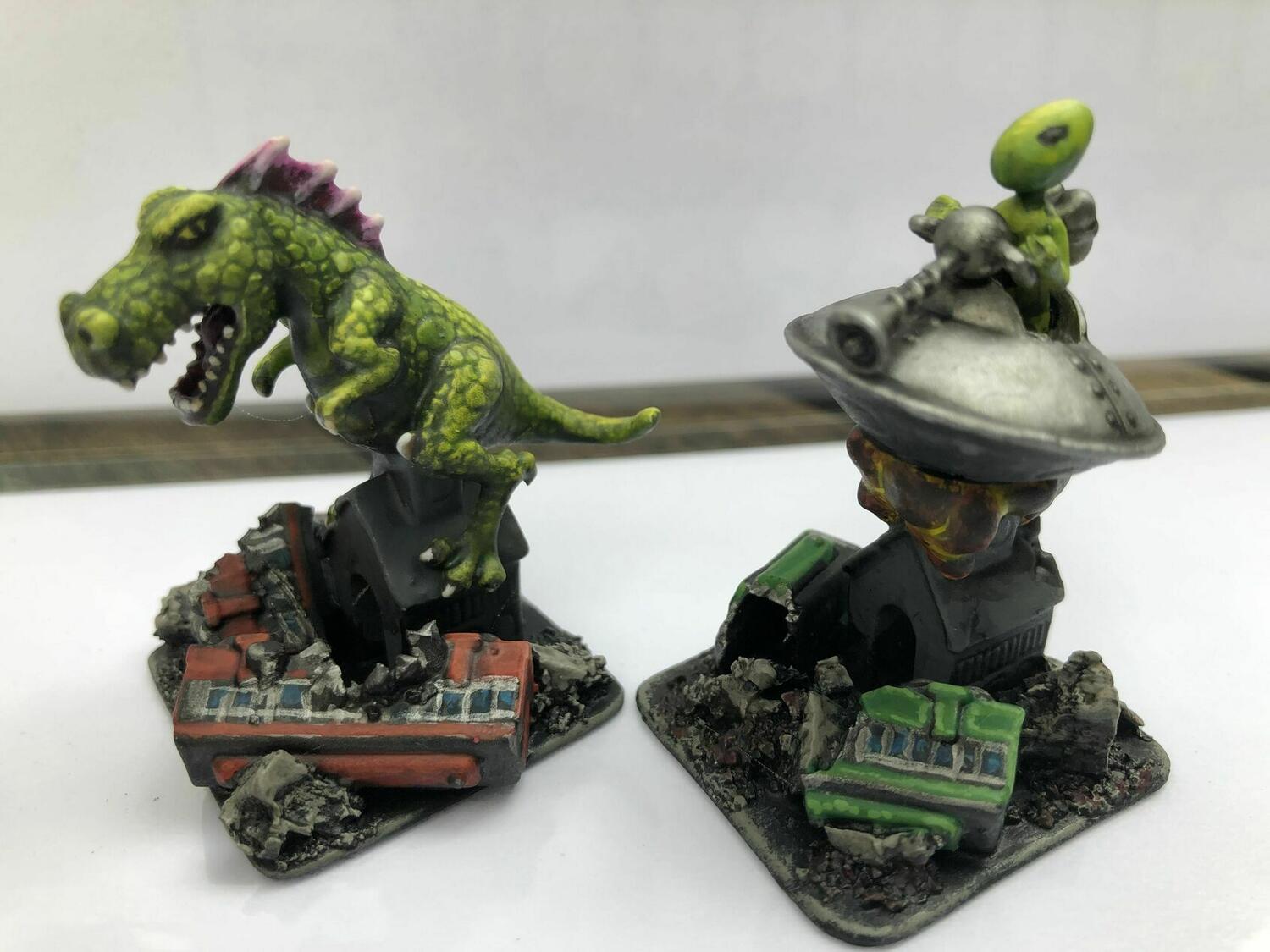 Les Aventuriers du Rail: Alvin & Dexter Figurines