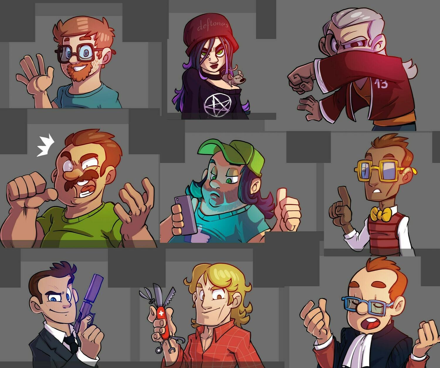 Magic Maze: Hidden Roles Cartes