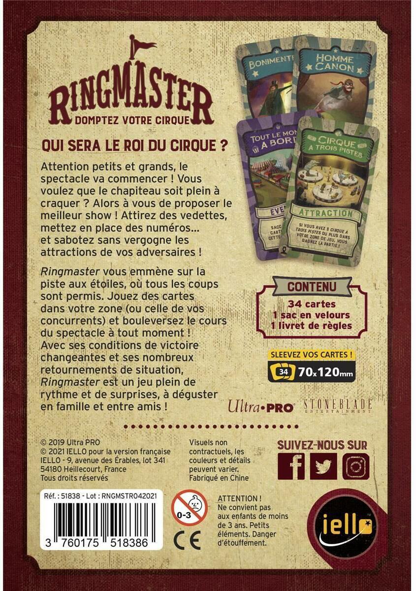 Ringmaster: Domptez Votre Cirque Back