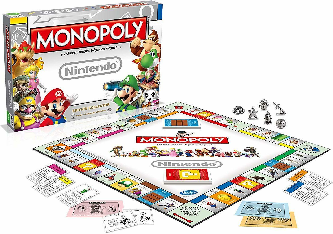 Monopoly: Nintendo - Édition Collector Eclate