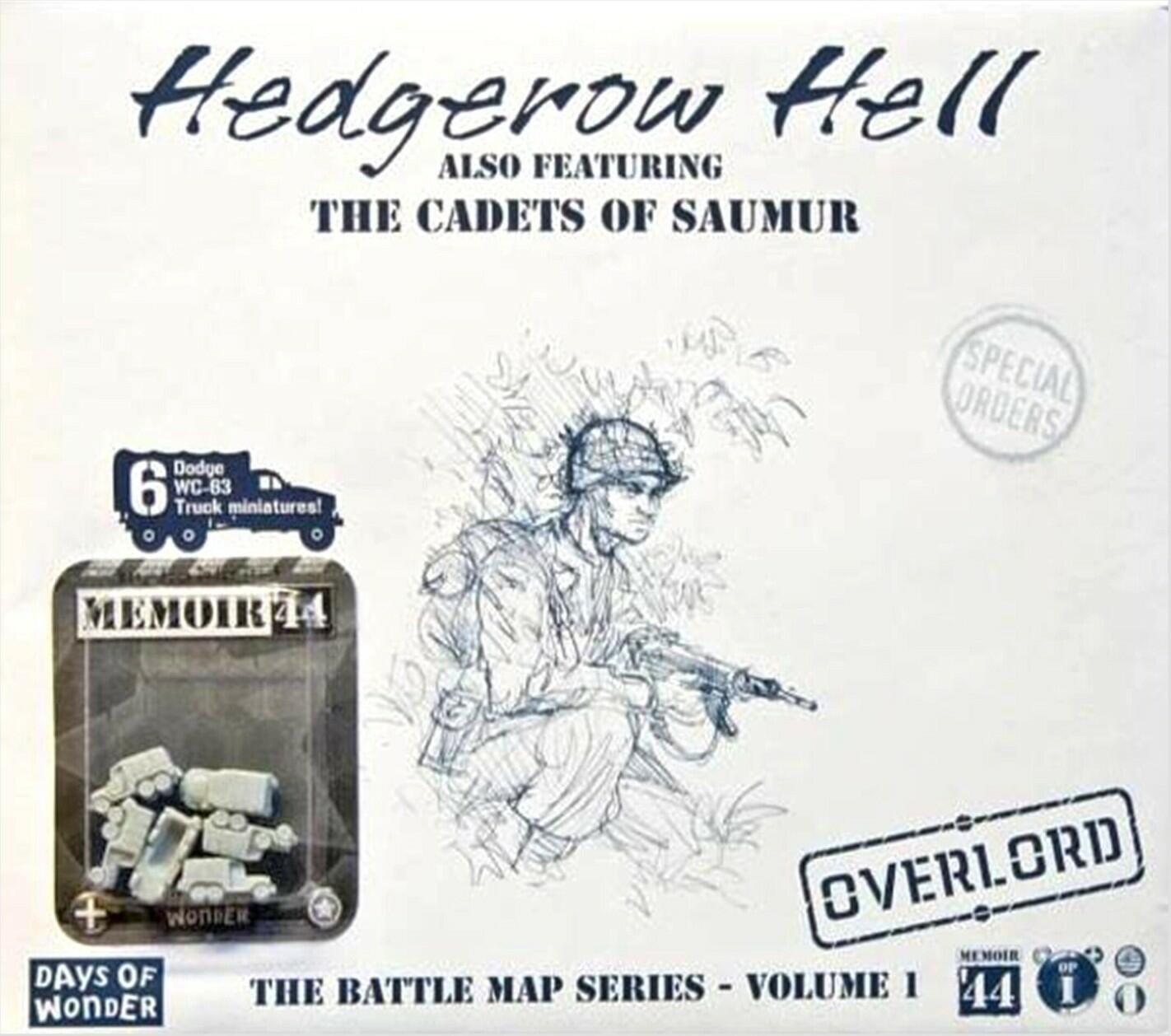 Mémoire 44: The Battle Map - Volume 1 - Hedgerow Hell Cover