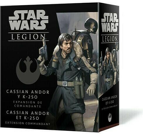Star Wars: Légion - Cassian Andor et K-2SO Cover 3d