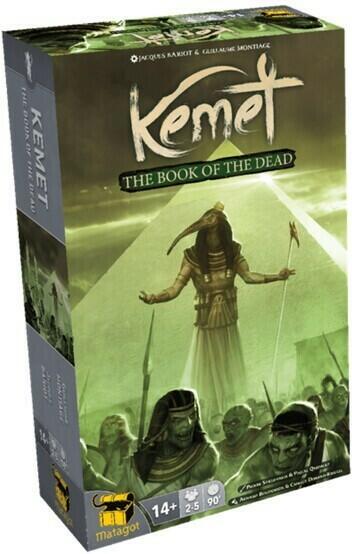 Kemet: Blood and Sand - The Book of the Dead Cover 3d