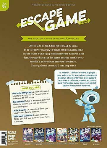 Escape Game: Junior - Perdus Dans la Jungle Back