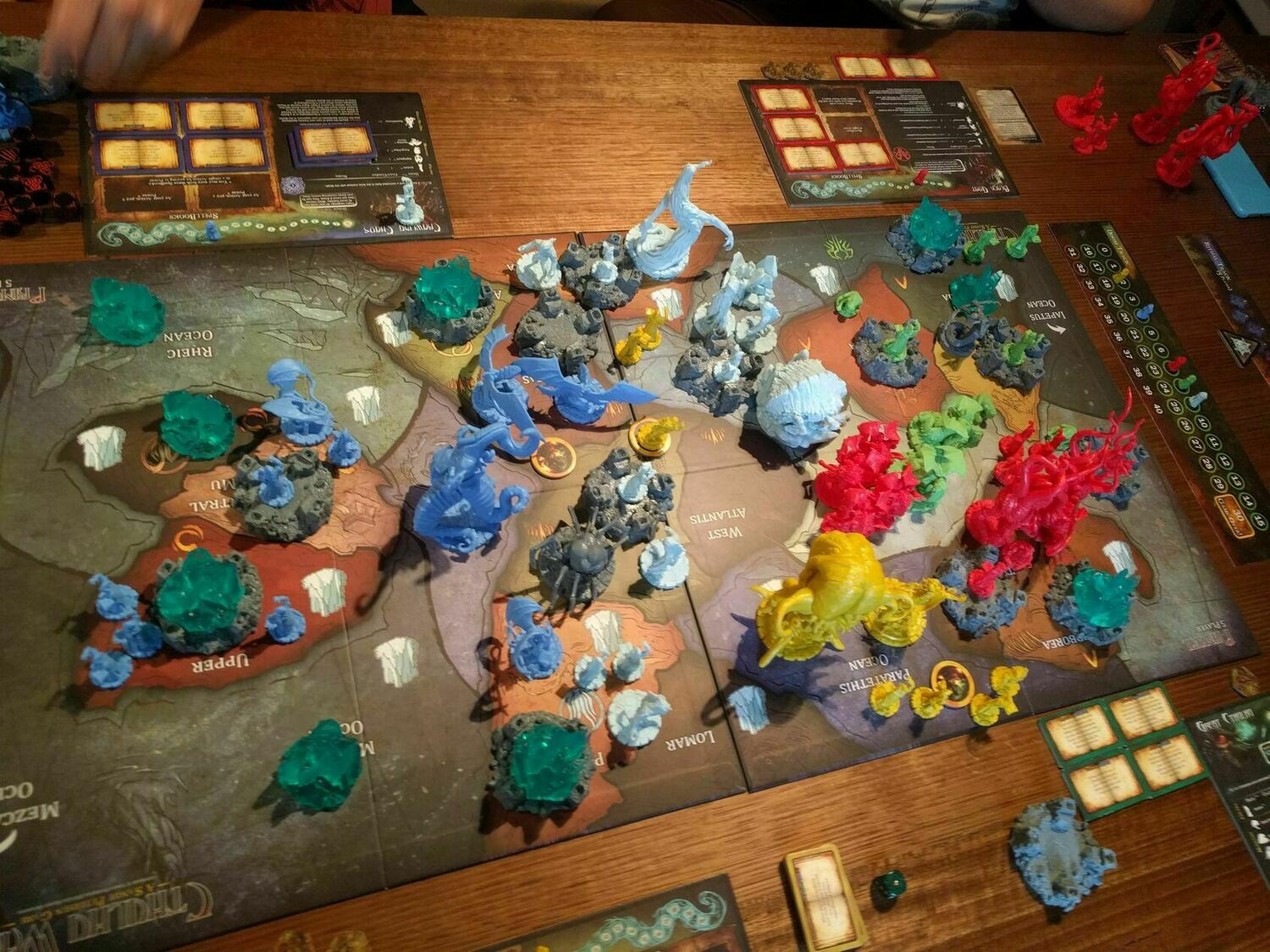 Cthulhu Wars: La Carte de Yuggoth Eclate