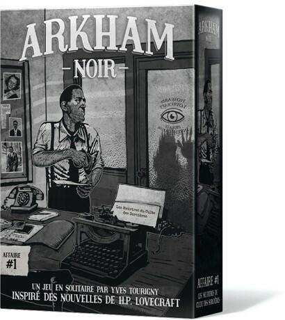 Arkham Noir: Affaire #1 - Les Meurtres du Culte des Sorcières Cover 3d