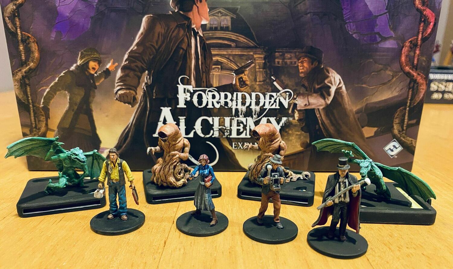 Les Demeures de l'Épouvante: Expériences Interdites Figurines